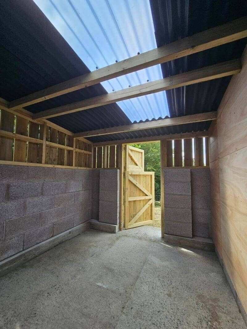 Detailed view of bespoke barn project by DM Design & Build LTD in Anglesey and Gwynedd