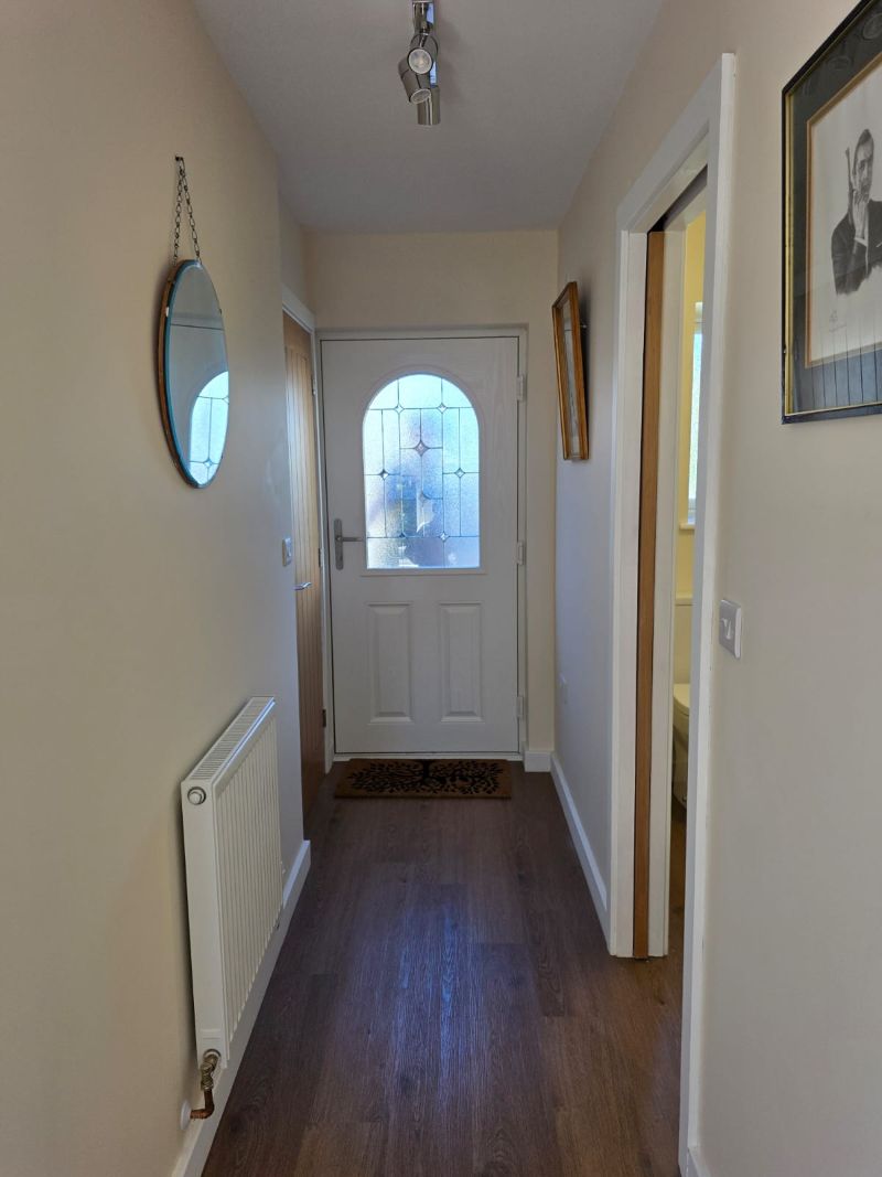 Internal hallway from garage conversion in Anglesey and Gwynedd